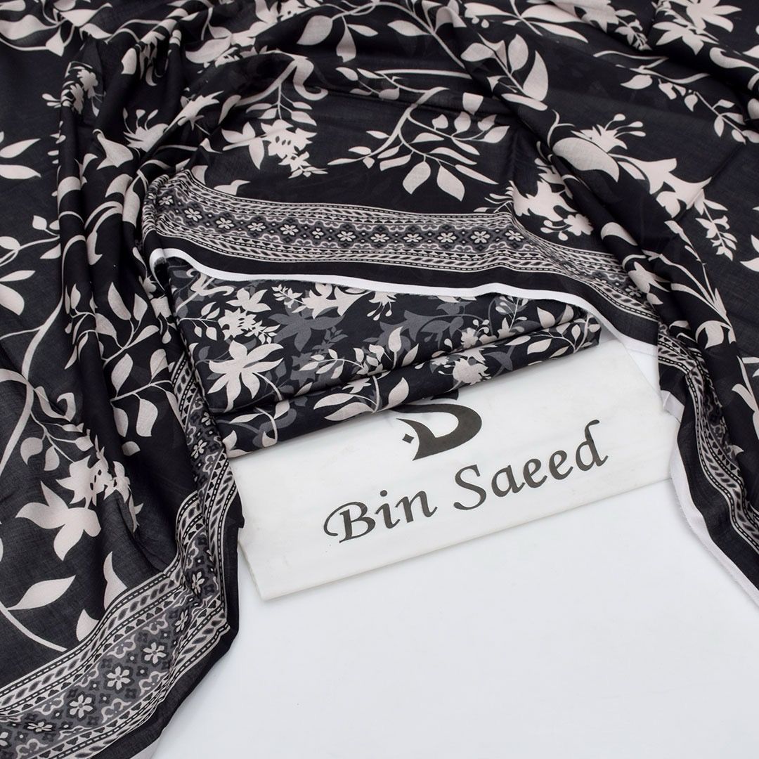 Bin Saeed Printed 3PC Lawn Collection