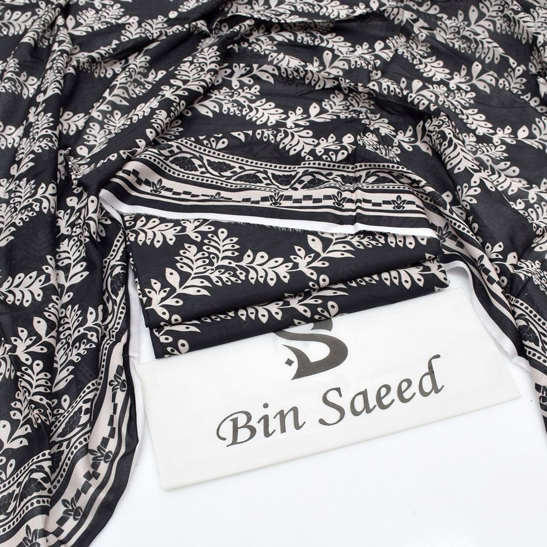 Bin Saeed Printed 3PC Lawn Collection