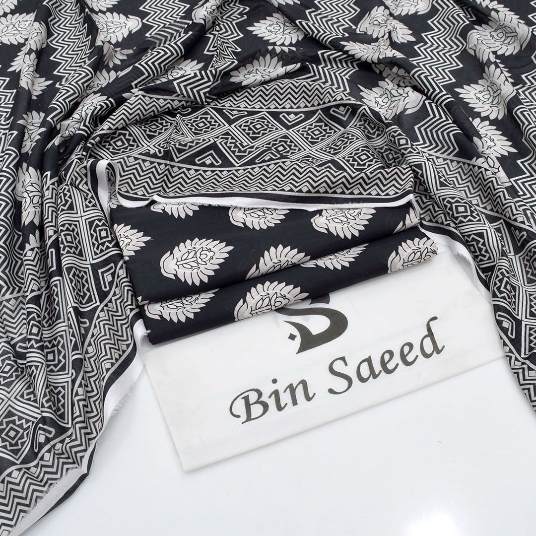 Bin Saeed Printed 3PC Lawn Collection