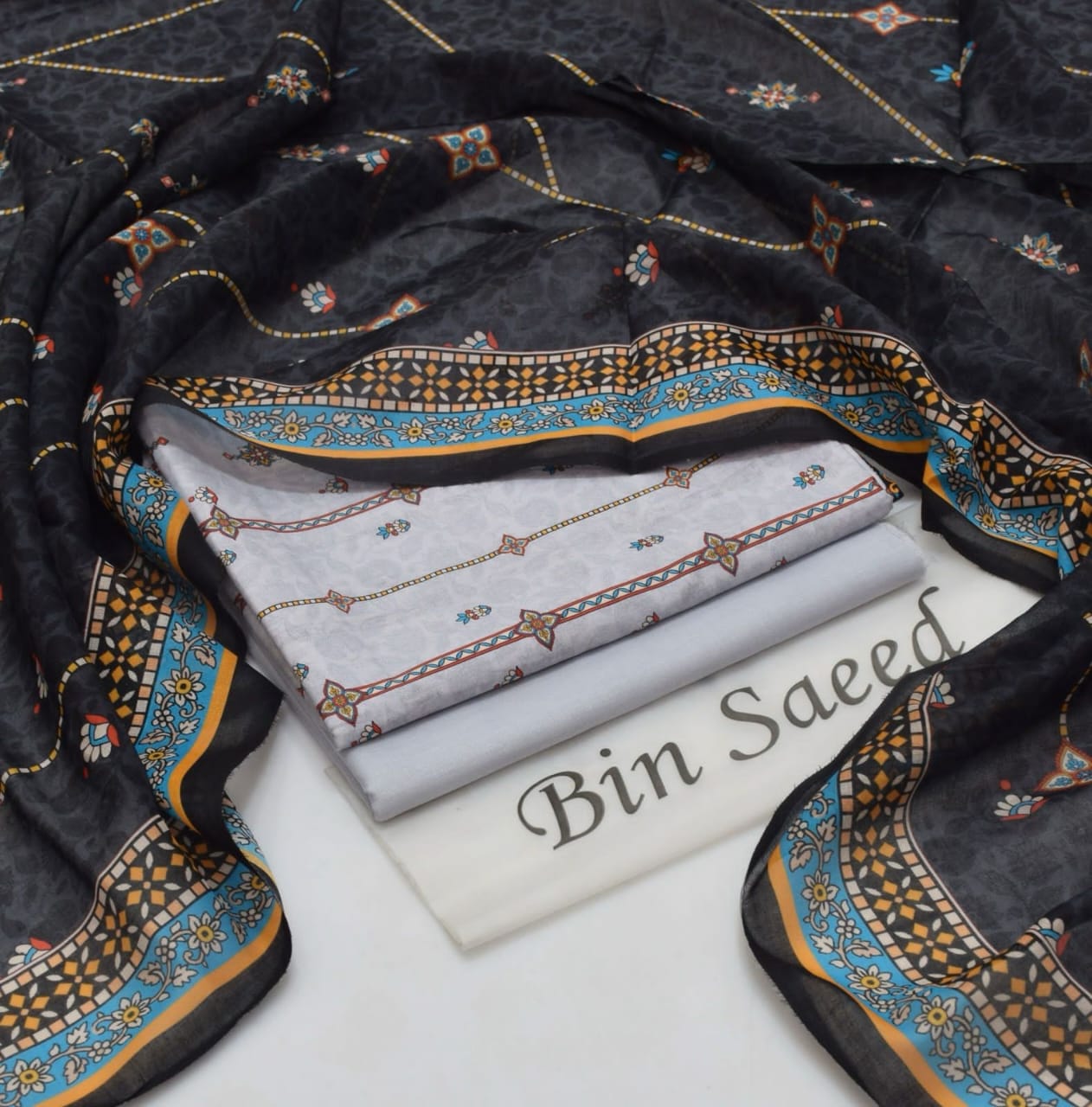 Bin Saeed Printed 3PC Lawn Collection