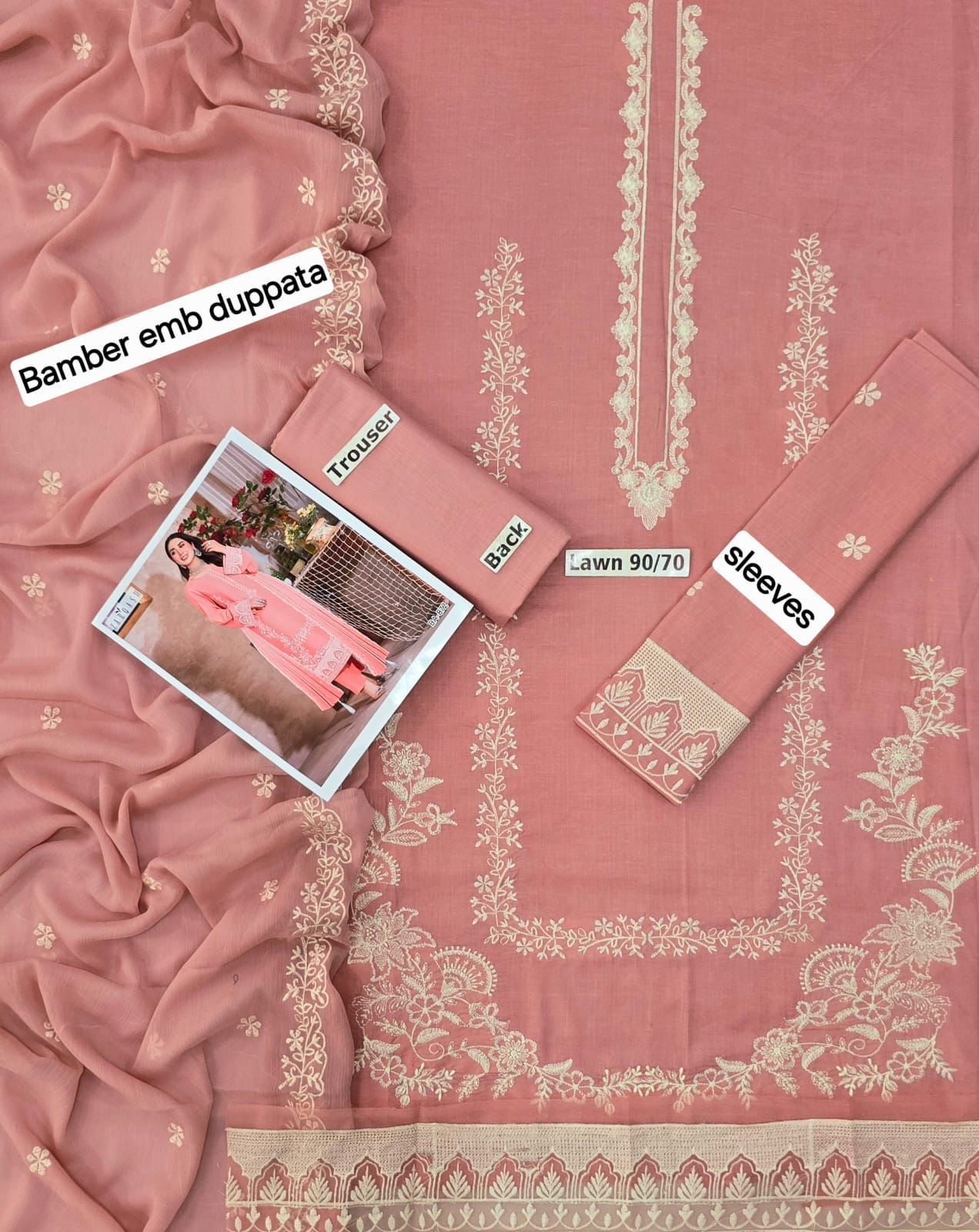 Fabric: High-Quality Lawn 90/70