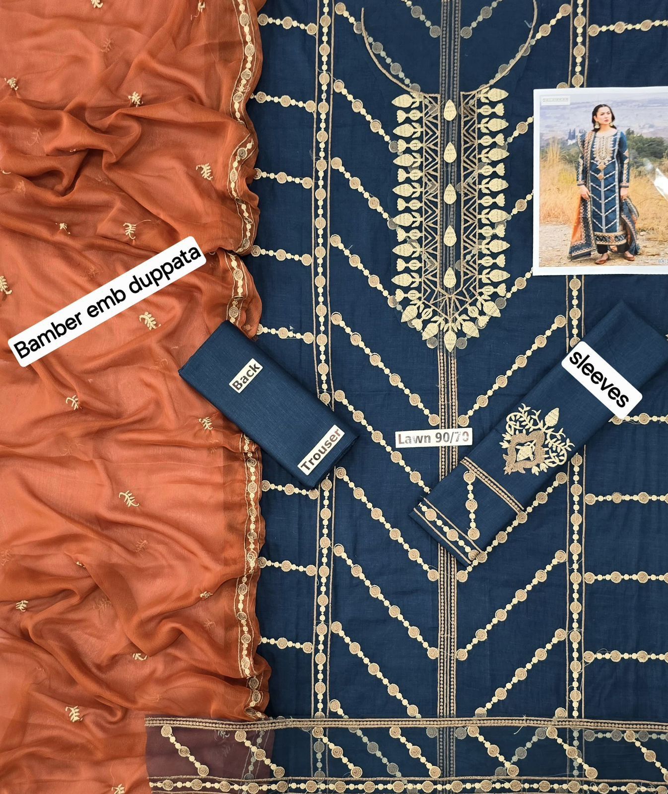 Fabric: High-Quality Lawn 90/70