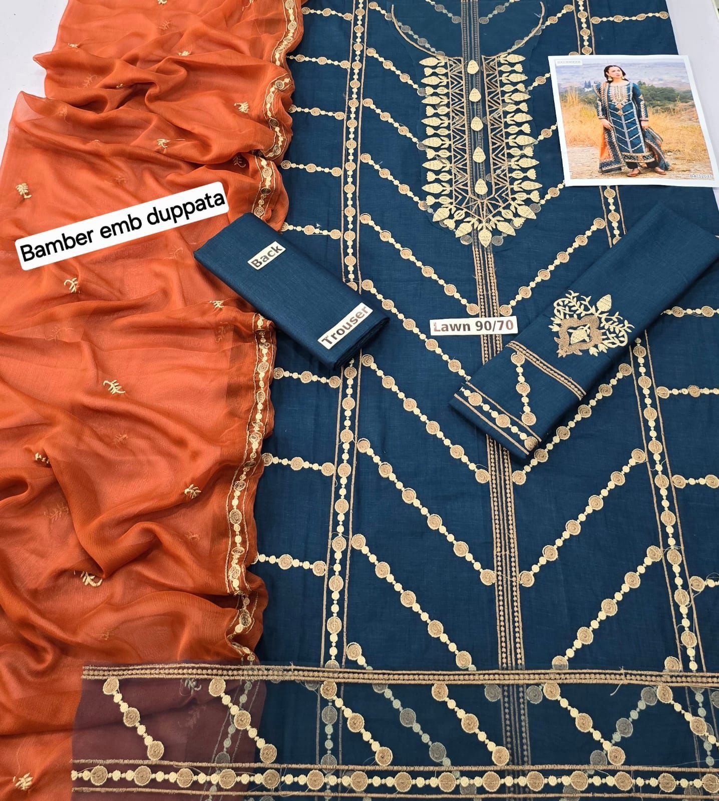 Fabric: High-Quality Lawn 90/70