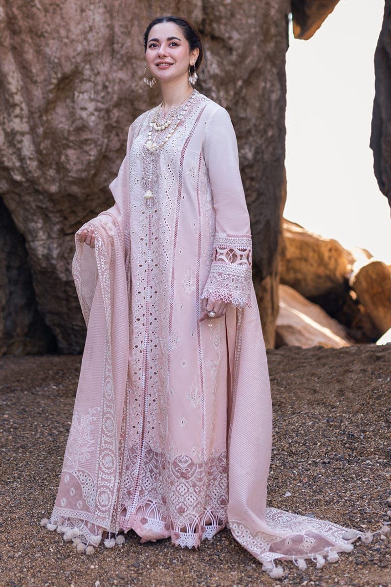 🌿 Qalamkar – Luxury Lawn Chikankari Festive Collection