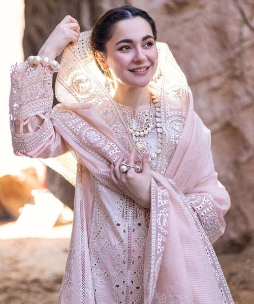 🌿 Qalamkar – Luxury Lawn Chikankari Festive Collection