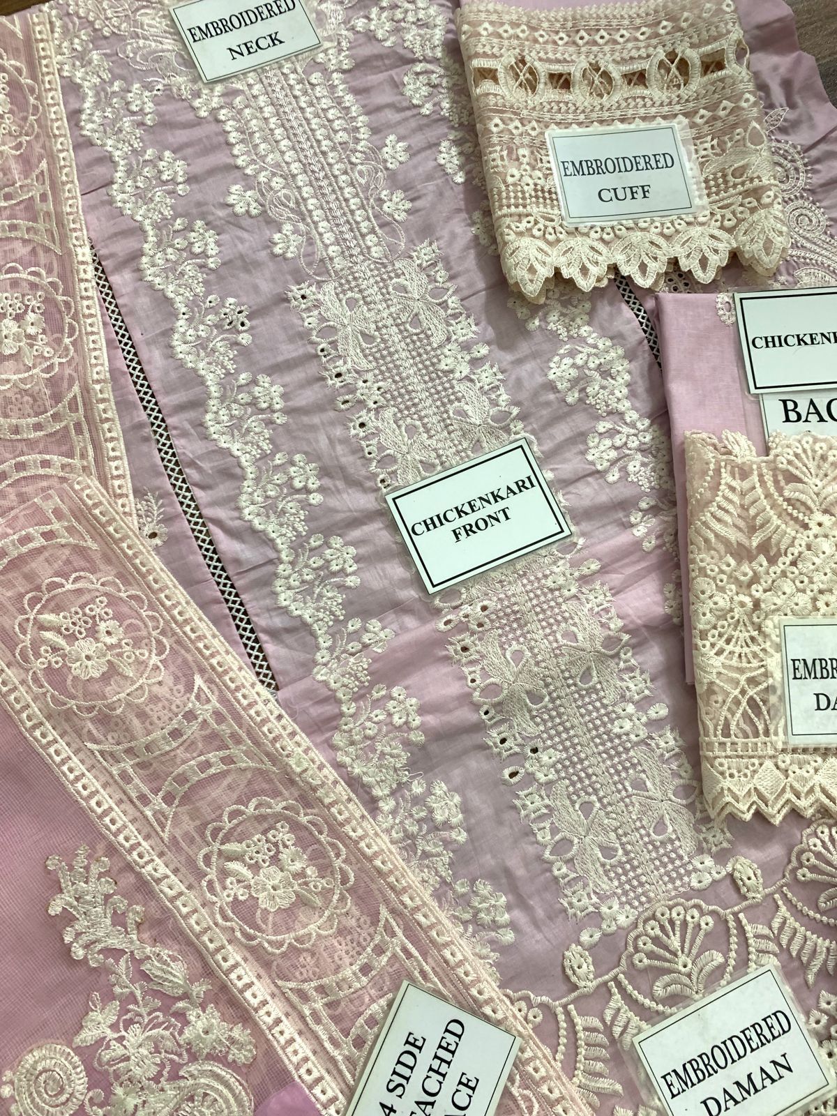 🌿 Qalamkar – Luxury Lawn Chikankari Festive Collection