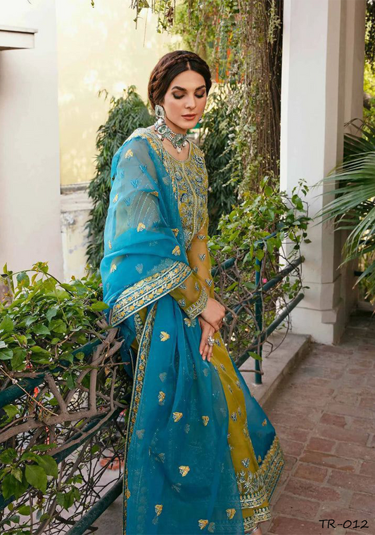 🌟  Organza Malai – Luxury Formal Dress