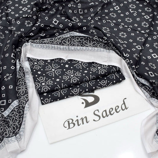 Bin Saeed Printed 3PC Lawn Collection
