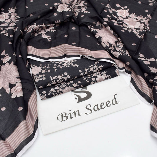 Bin Saeed Printed 3PC Lawn Collection