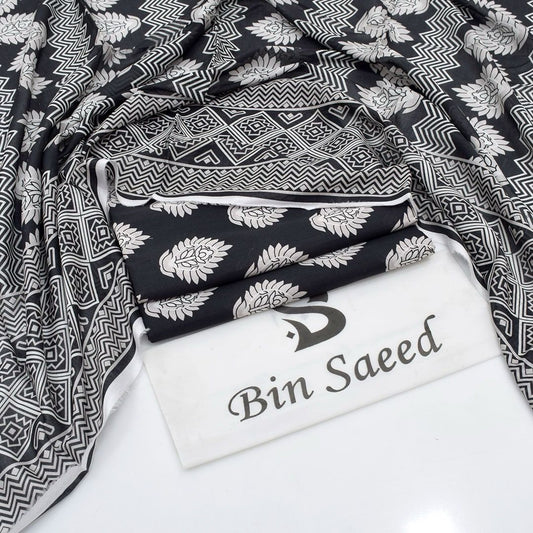 Bin Saeed Printed 3PC Lawn Collection