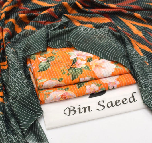 Bin Saeed Printed 3PC Lawn Collection
