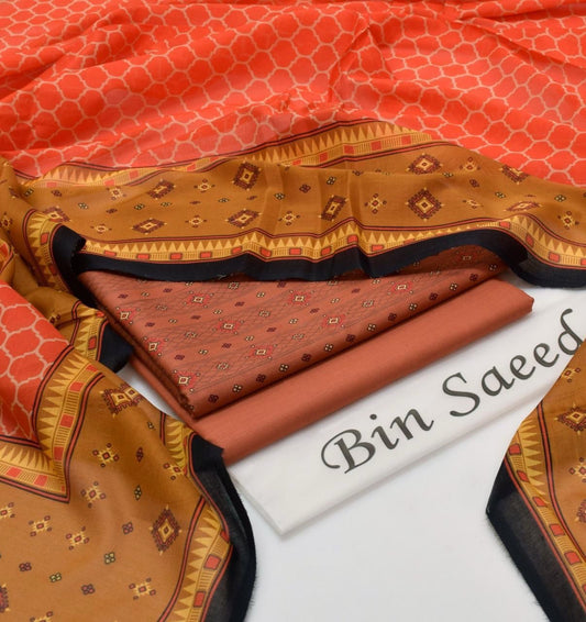 Bin Saeed Printed 3PC Lawn Collection