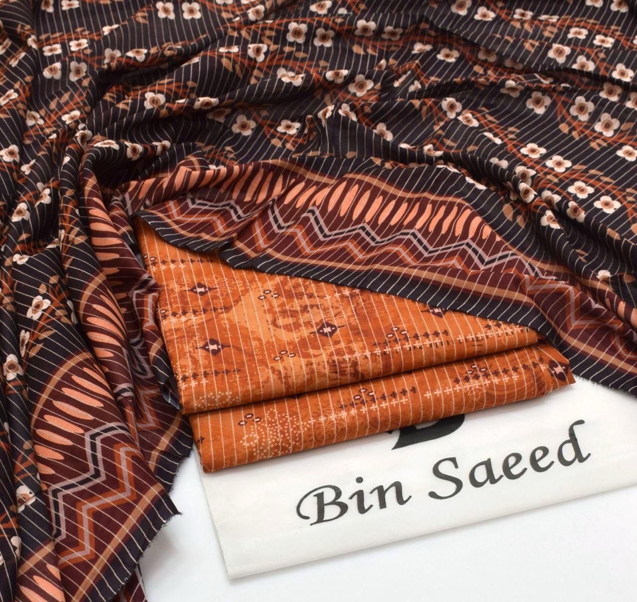 Bin Saeed Printed 3PC Lawn Collection